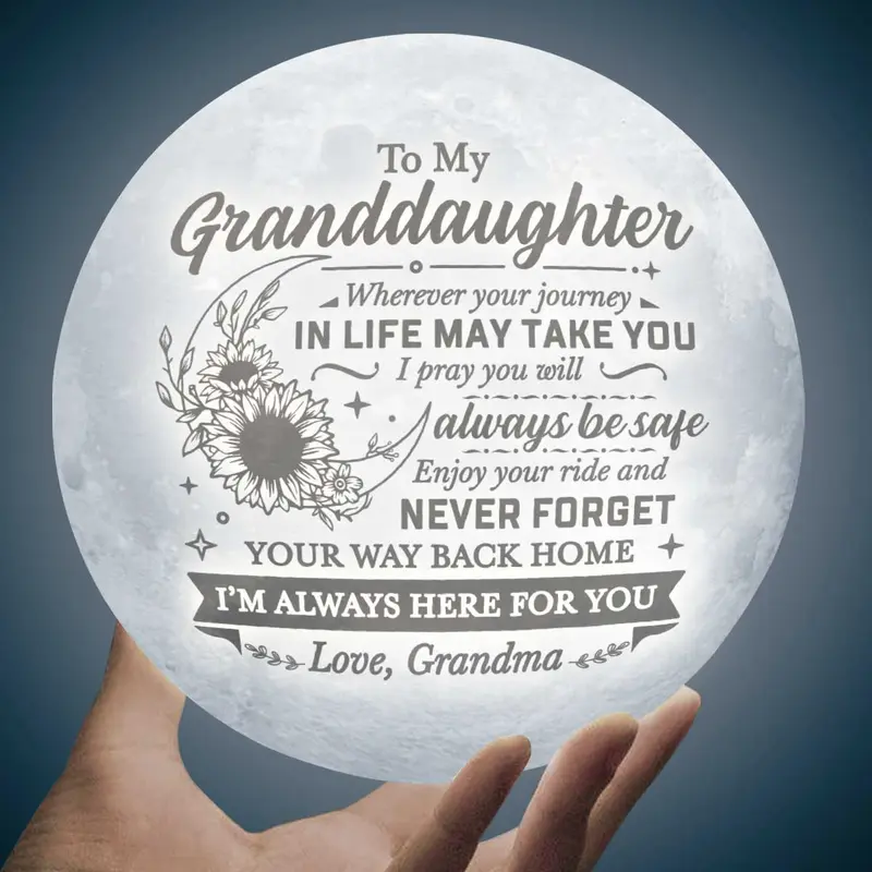Bespoke Never Forget Your Way Back Home - To My Granddaughter, Gift For Granddaughter, Granddaughter Gift From Grandma, Birthday Gift For Granddaughter, Christmas Gift - Image 2