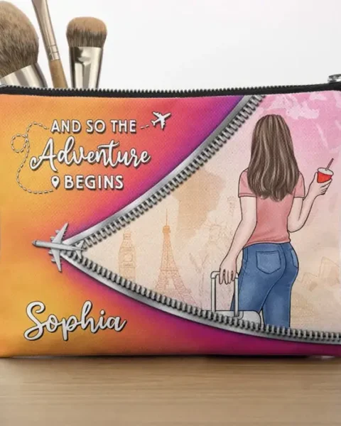 Tailored And So The Adventure Begins | Holiday Vacation Gift, Gift For Adventure Travel Lovers