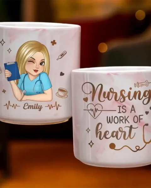 Bespoke Nursing Is A Work Of Heart ~ Appreciation, Thank You Gift, Nurse Life, Doctor Life