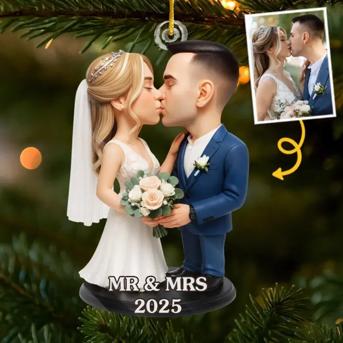 Bespoke Photo Acrylic Ornament | Constellations Aligned For Us