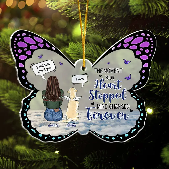 Tailored The Moment Your Heart Stopped - Memorial Gift, Sympathy Gift, Christmas Gift - Image 2