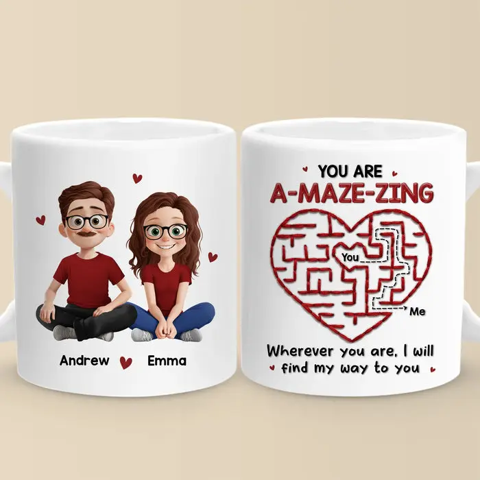 Made-to-Order Mug ~ Stuck On You, Forever - Image 2