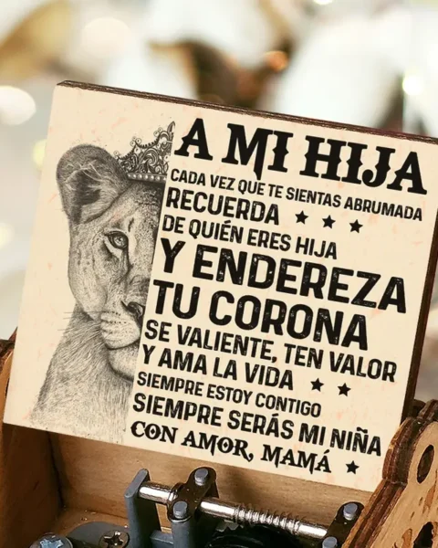 Tailored A Mi Hija Con Amor ~ Regalo Para Hija Spanish