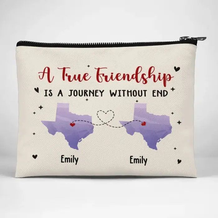 Bespoke True Friends Are Never Apart In Heart | Gift For Best Friends, BFF, Sisters - Image 2