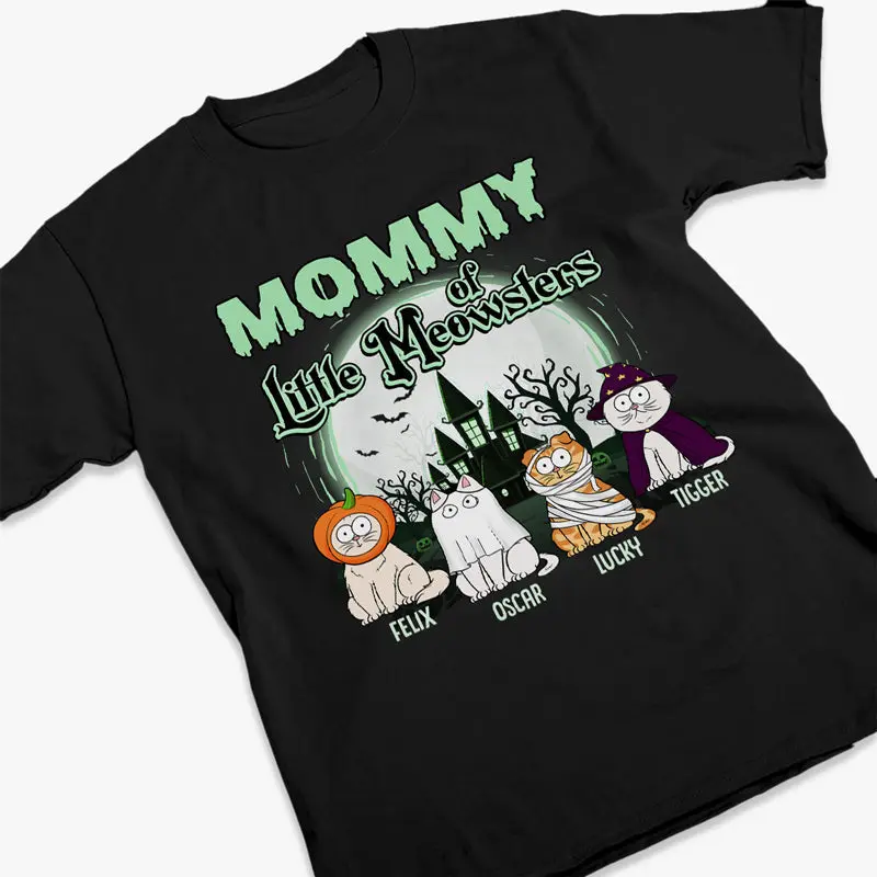 Tailored Mommy Of Little Meowsters - Halloween Gift For Pet Owners, Pet Lovers - Image 2