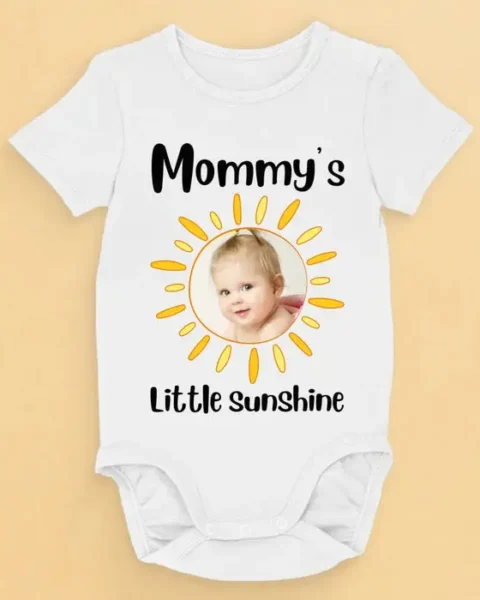 Personalized Photo Little Sunshine ~ Baby Shower Gift, Gift For First Mom