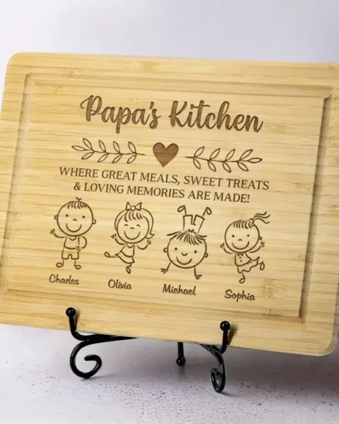 Custom-Made Where Food Meets Family - Father's Day, Gift For Dad, Grandpa
