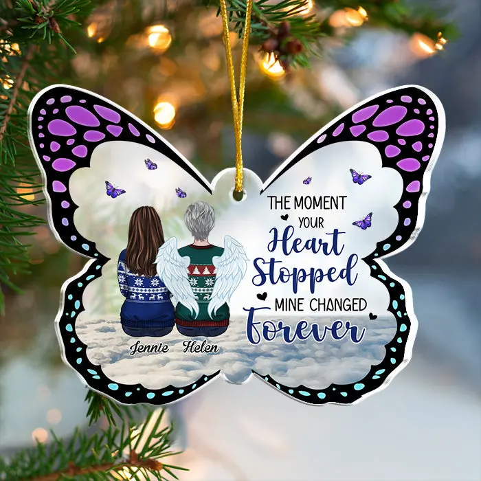 Custom-Made Once By My Side, Forever In My HeartMemorial Gift, Sympathy Gift, Christmas Gift