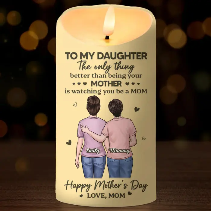 Made-to-Order Two Hearts Forever Connected ~ Mother's Day, Gift For Mom, Daughter - Image 2