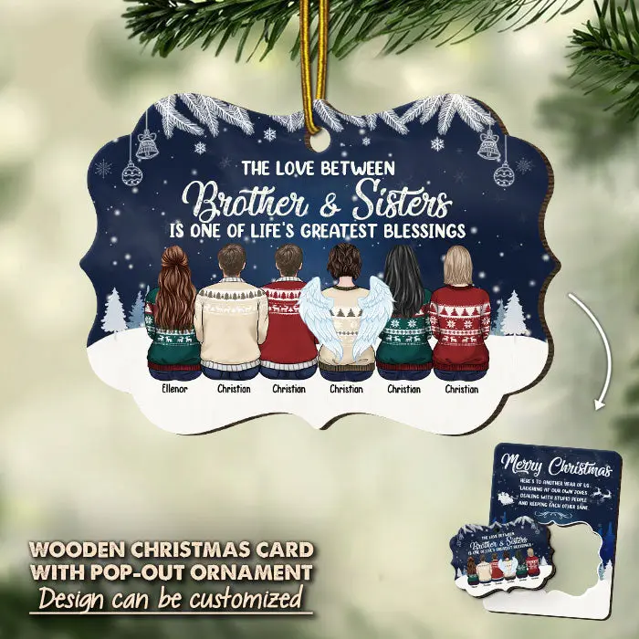 Bespoke Dealing With Stupid People & Keeping Each Other Sane - Gift For Family, Christmas Gift - Image 2