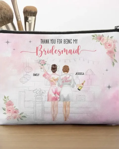 Bespoke Thank You For Being My Maid Of Honor - Wedding Gift, Bridesmaid Gift For Best Friends, BFF, Sisters
