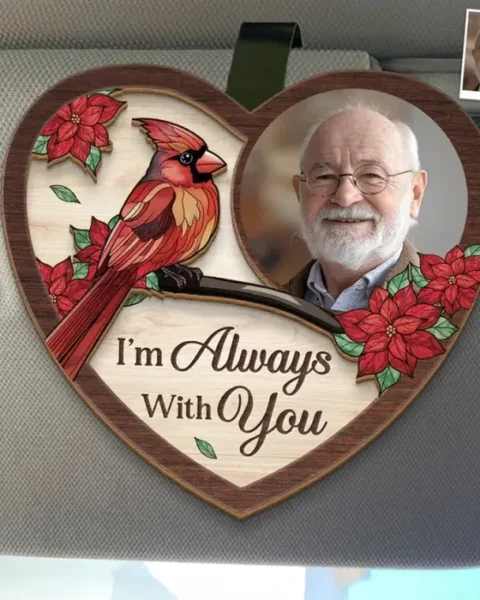 Personalized Photo I'm Always With You - Sympathy Gift For Family Members
