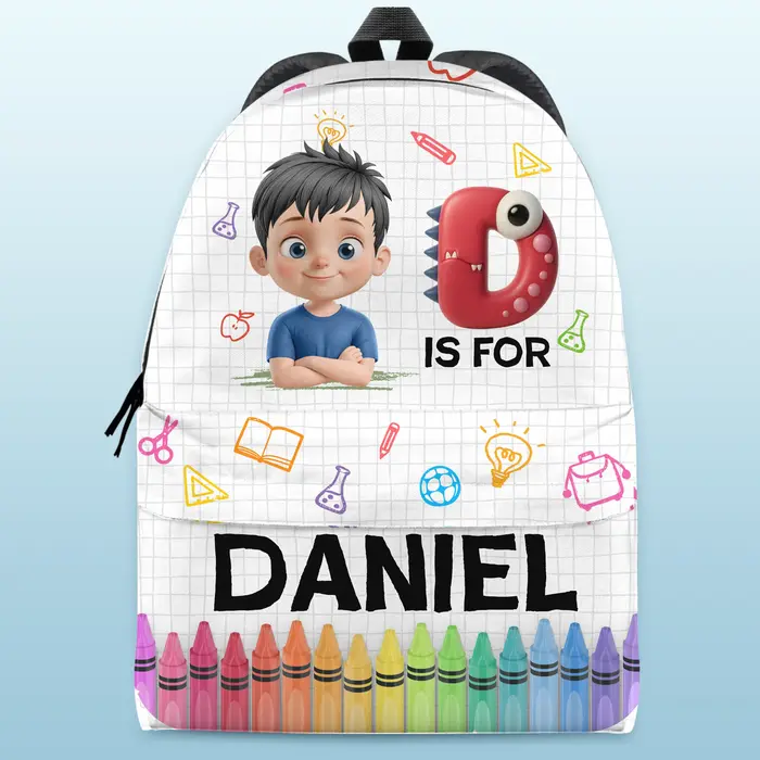 Personalized Kids Backpack ~ School Is My Playground - Image 2