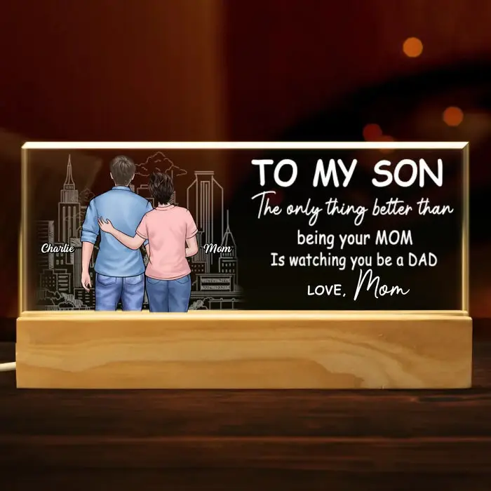 Made-to-Order I Am Proud Of My Son | House Warming Gift For Son, Grandson - Image 2