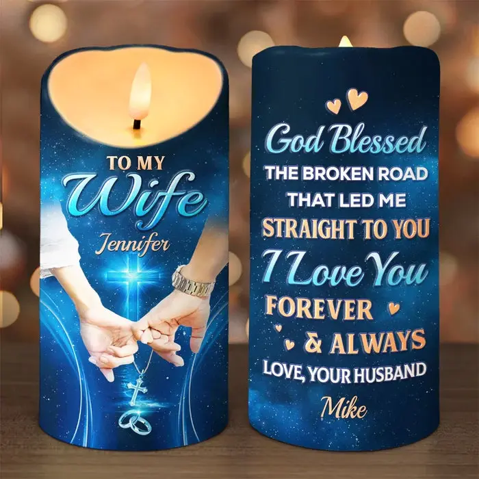 Personalized I Love You Forever And Always ~ Christmas Gift For Husband Wife, Anniversary