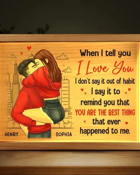 Personalized You Are The Best Thing ~ Gift For Husband Wife, Anniversary