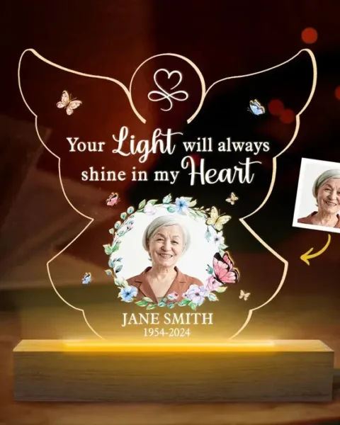 Made-to-Order Photo You’re In Our Hearts And Thoughts - Sympathy Gift For Family Members