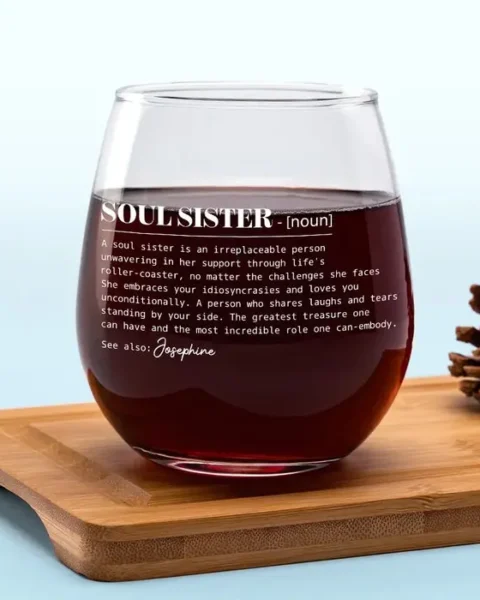 Made-to-Order A Soul Sister Is An Irreplaceable Person | Gift For Best Friends, BFF, Sisters