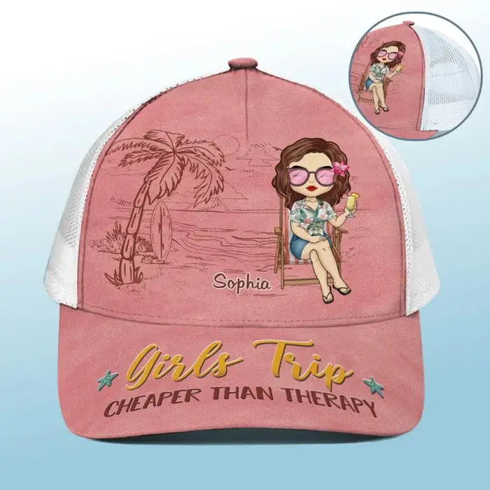 Personalized Eat Well, Travel Often | Summer Vacation Gift For Best Friends, BFF, Sisters
