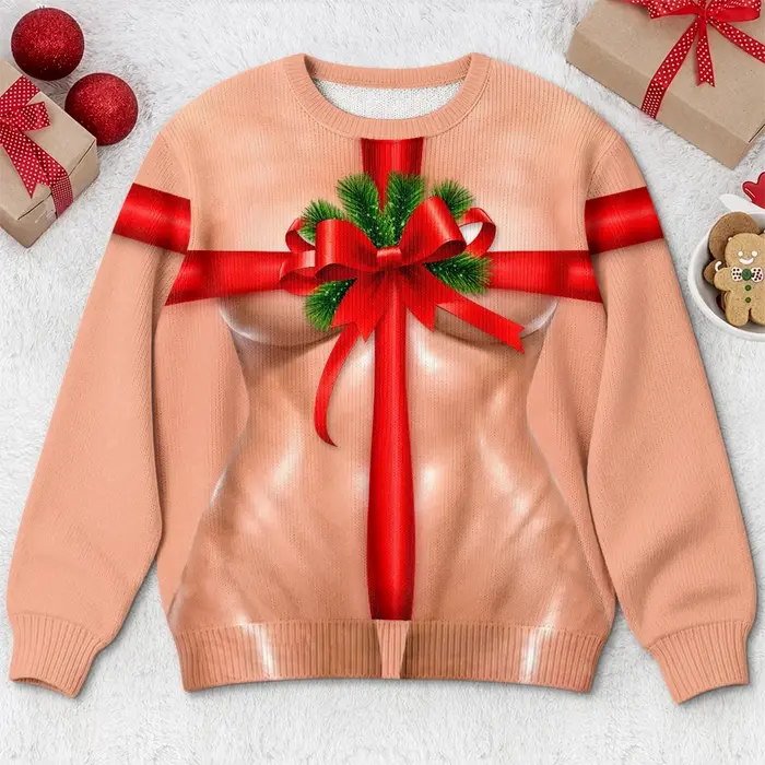 Bespoke Ugly Sweatshirt ~ Your Favorite Christmas Present - Image 2