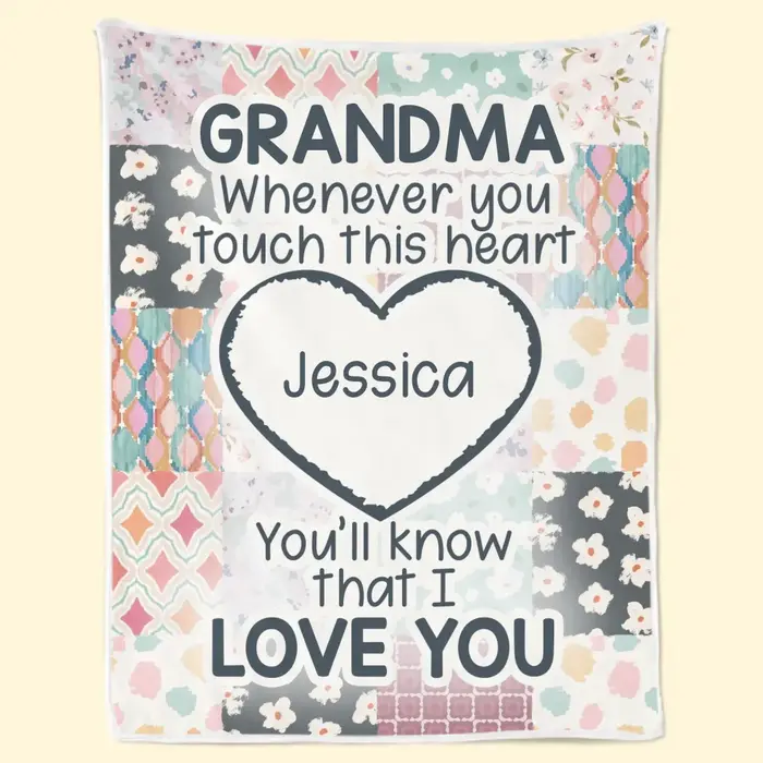 Personalized Grandma’s Love Is The Light That Never FadesGift For Mom, Grandma - Image 2