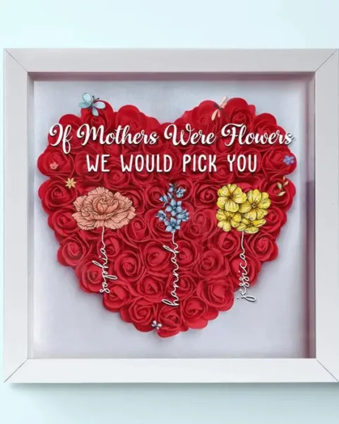 Tailored A Mother Is Like A Flower, Each One Beautiful And Unique - Gift For Mom, Grandma