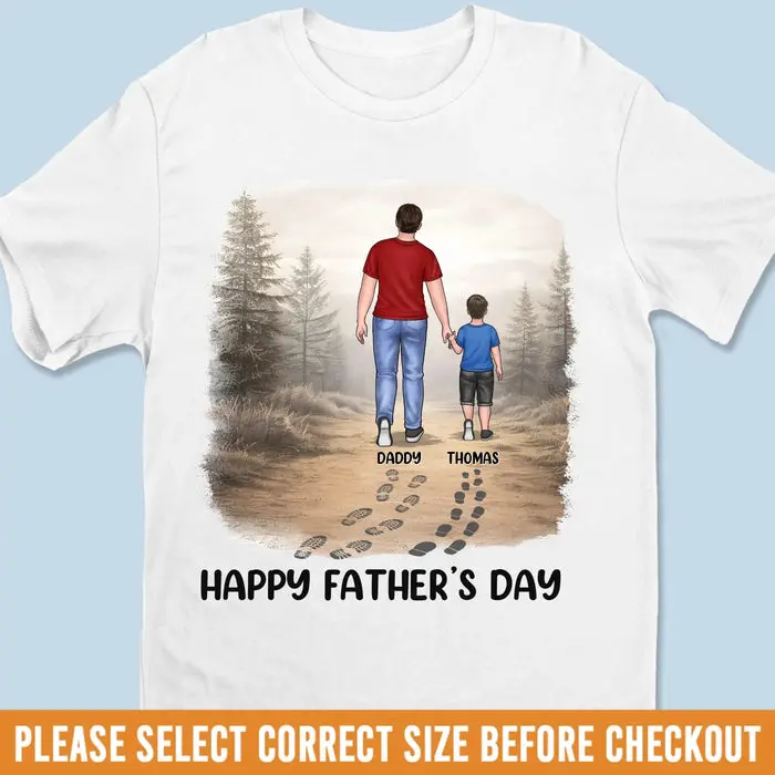 Personalized Unisex T-shirt, Premium T-shirt, Hoodie | He Raised A Family - Image 2