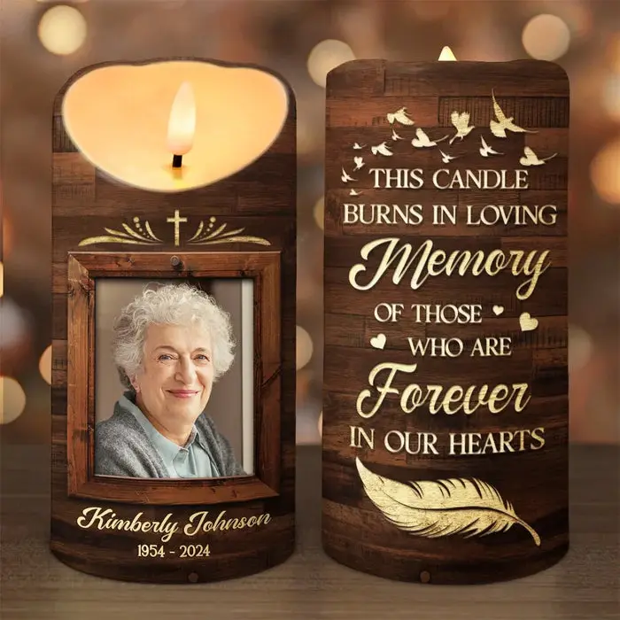 Custom-Made Photo There Are No Goodbyes For Us - Sympathy Gift, Christmas Gift For Family Members