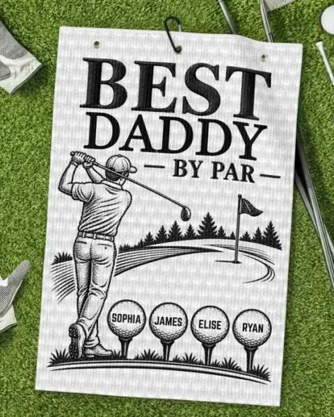 Personalized Golf Towel | The Real Golf Champ