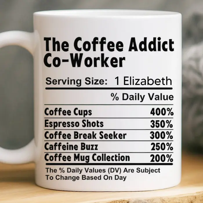Made-to-Order Mug ~ Teamwork Fueled By Coffee And Chaos - Image 2
