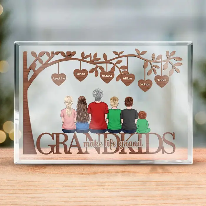 Bespoke Grandkids Fill Life With Love And Laughter ~ Gift For Mom, Grandma