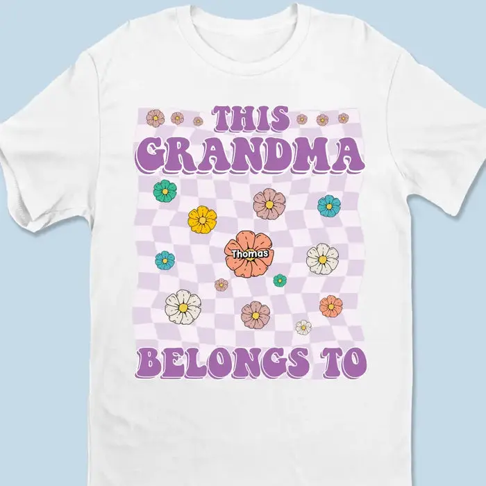 Bespoke This Awesome Grandma Belongs To These Kids - Gift For Mom, Grandma - Image 2