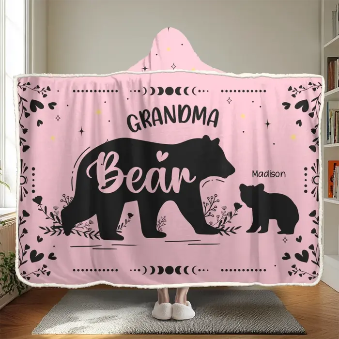 Bespoke A Grandma’s Love Is A Bear Hug For The Soul ~ Gift For Mom, Grandma - Image 2