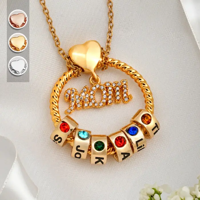 Bespoke Mom’s Love, Forever Engraved ~ Mother's Day, Gift For Mom