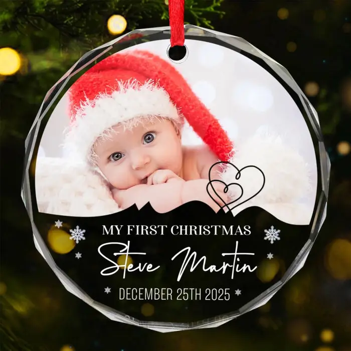 Made-to-Order Photo Welcome To The World ~ Christmas Gift For Baby Kids, Newborn Baby
