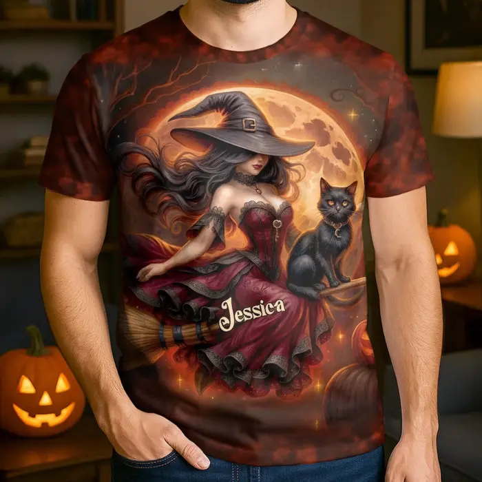 Personalized Unisex T-shirt | Wickedly Good Vibes - Image 2