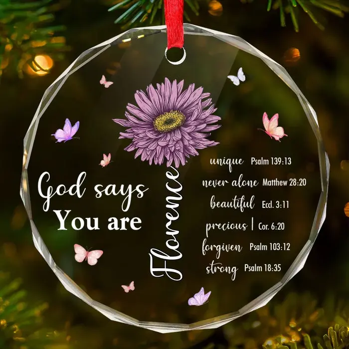 Made-to-Order God Says You Are Beautiful ~ Christmas Gift For Yourself - Image 2