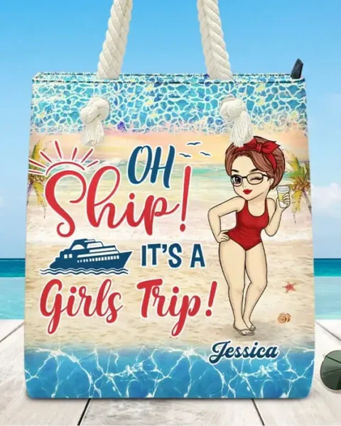 Tailored It's A Girls Trip! | Summer Vacation Gift For Best Friends, BFF, Sisters