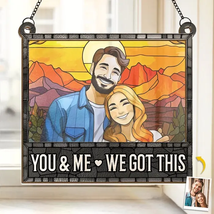Custom-Made Photo Life Is Better With You By My SideGift For Husband Wife, Anniversary