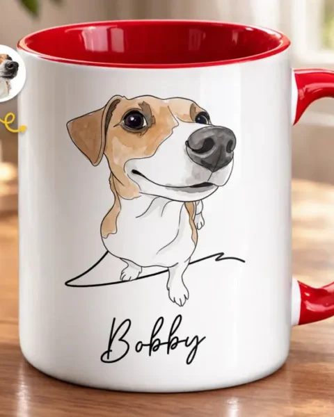 Personalized Photo Accent Mug | The Face Of Unpaid Emotional Labor