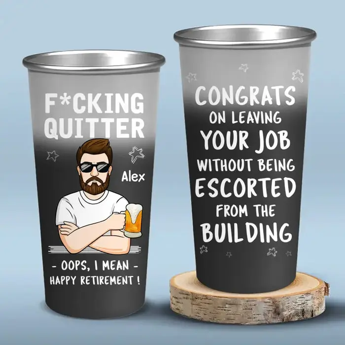 Tailored I Finally Can Say Happy Retirement | Appreciation, Retirement Gift For Coworkers, Work Friends, Colleagues - Image 2