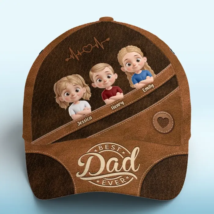 Custom-Made Cool Dad Warm Heart - Father's Day, Gift For Dad, Grandpa