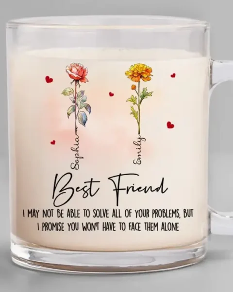 Bespoke We Promise You Won't Have To Face Them Alone - Gift For Best Friends, BFF, Sisters