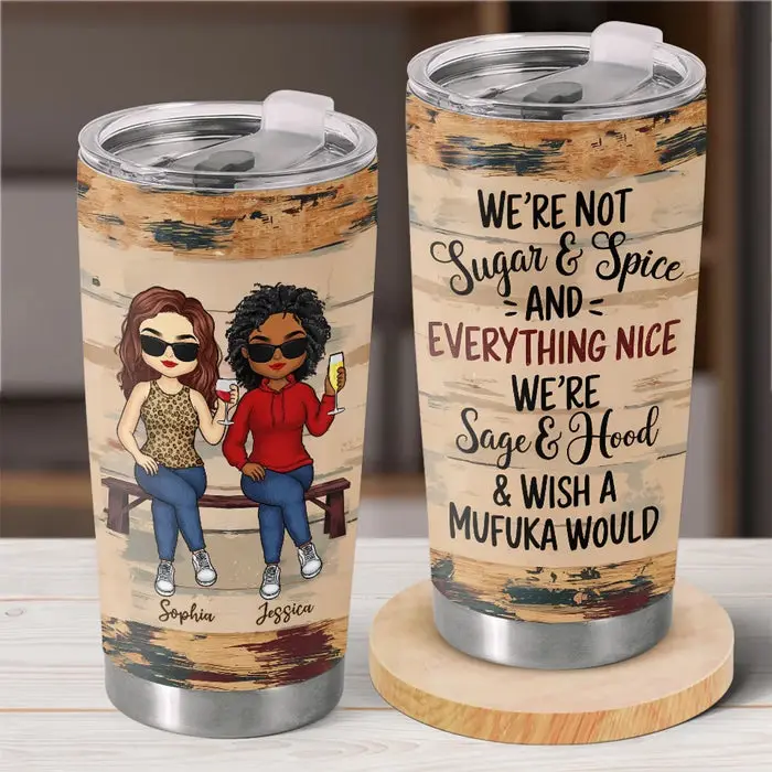 Personalized We’re Sisters Connected By Heart | Gift For Best Friends, BFF, Sisters