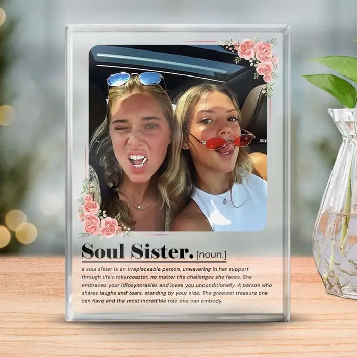 Custom-Made Photo By Chance We Met, By Choice We Become Friends - Gift For Best Friends, BFF, Sisters