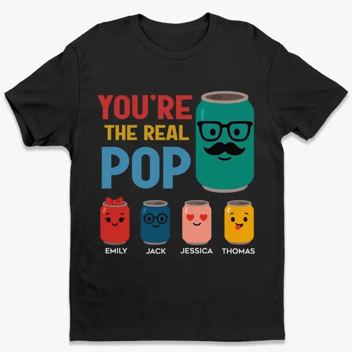 Bespoke You’re The Real PopFather's Day, Gift For Dad, Grandpa