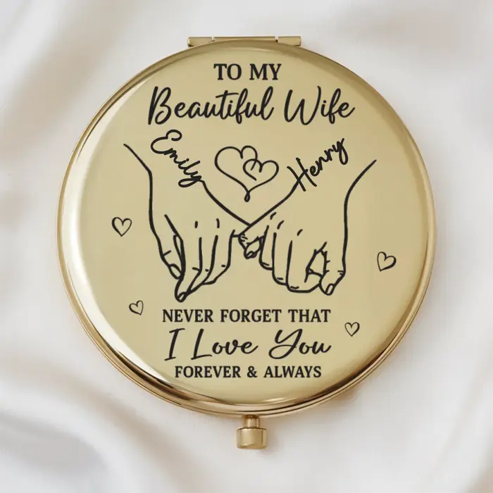 Custom-Made Compact Mirror | You Make Life Softer - Image 2