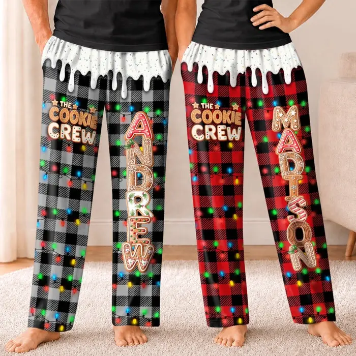 Personalized Pajama PantsThe Cookie Crew