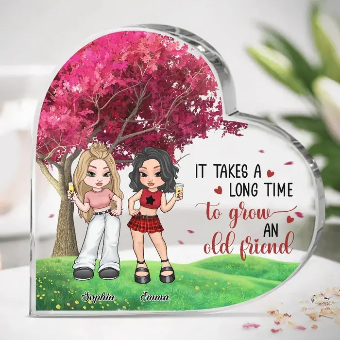 Personalized Love Is Beautiful, Friendship Is Better ~ Christmas Gift For Best Friends, BFF, Sisters