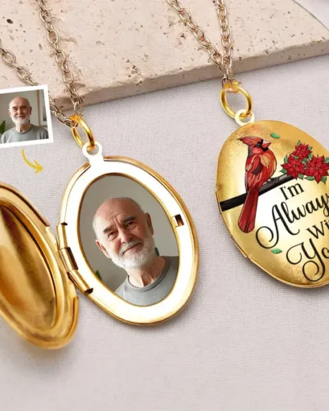 Custom-Made Photo I'm Always With You - Sympathy Gift For Family Members